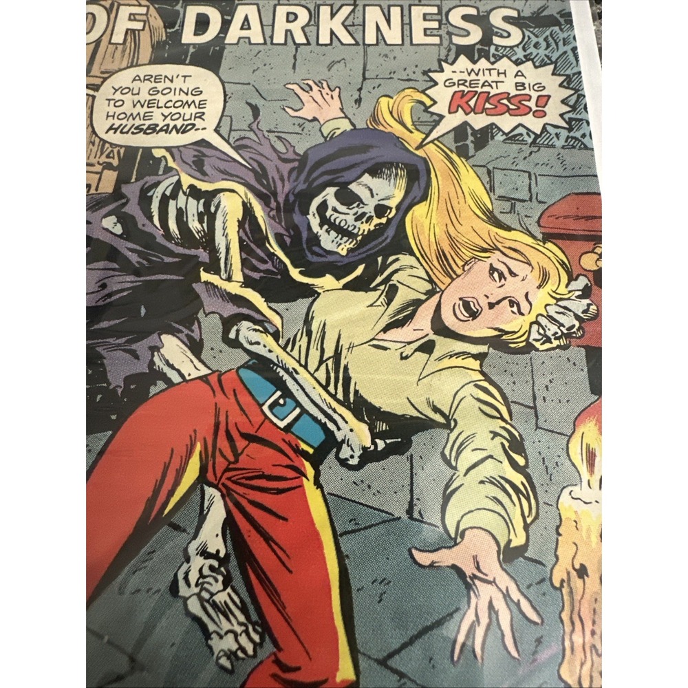 VTG- Tomb of Darkness #20 May 1974 Marvel Bronze Age "The Kiss of Death!" - Picture 11 of 13